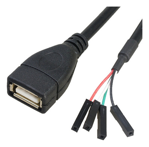 Jsm Usb 2.0 A To Female 4 Pin Dupont Cable