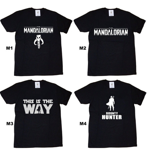 Remeras Estampa Vinilo Star Wars The Mandalorian Baby Yoda