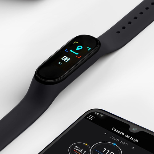 Relógio Smartwatch Masculino Tuguir Troca Pulseira Original
