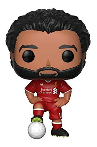 Muñeco De Vinilo Diseño Liverpool- Mohamed Salah.marca Funko
