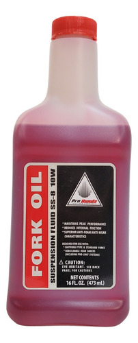 Aceite suspension fork oil ss-8 10w 473 ml. honda tuamoto