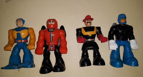 Coleccion Figuras Mac.donald Rescue Heroes Mattel 