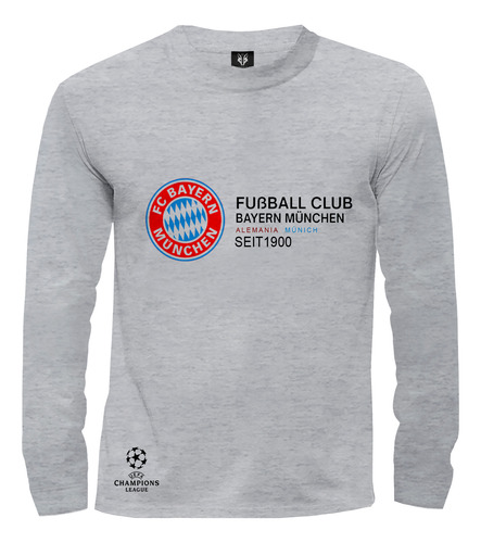 Camiseta Camibuzo Europa  Futbol  Bayern De Múnich Letras
