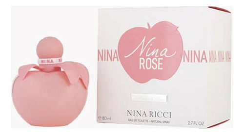 Nina Ricci Nina Rose Edt 80ml Para Mujer