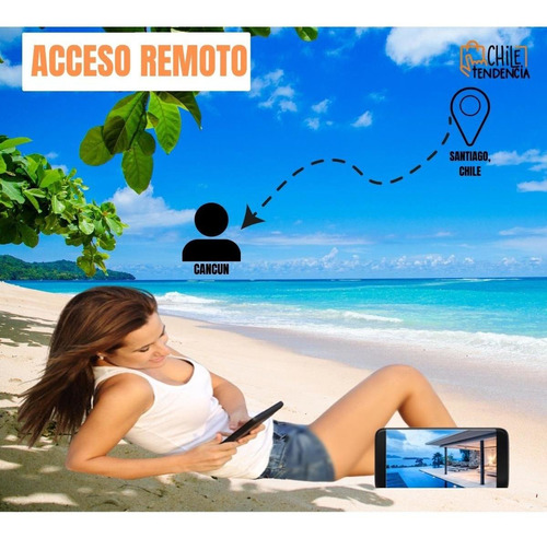 Imagen 9 de 10 de Camara De Seguridad Inalambrica Wifi Full Hd Impermeable