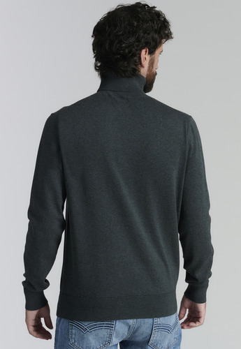 Sweater Turtle Neck F Smart Casual Gris Fw25 Ferouch