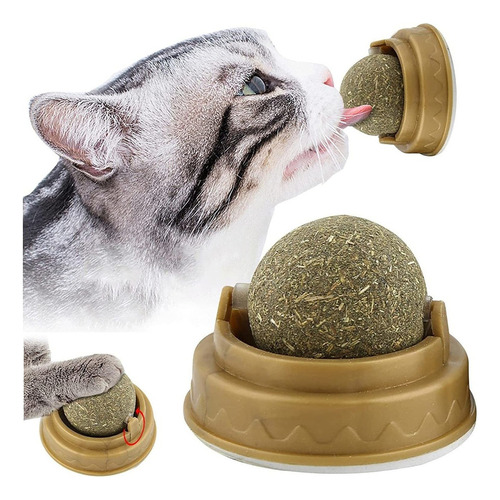 5 Pcs Rotating Interactive Catnip Ball Cat Toys