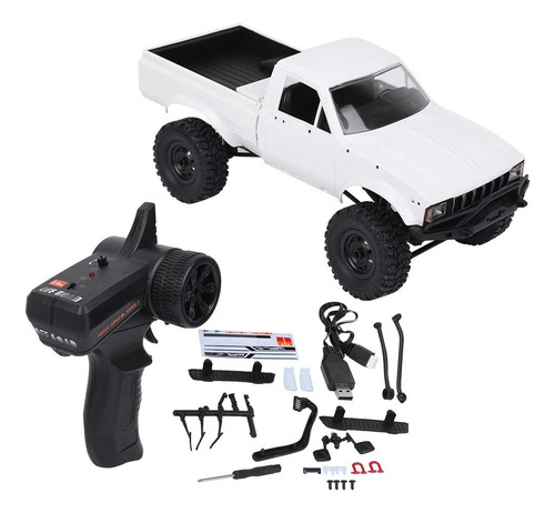 Coche Teledirigido Rc Crawler 1/16 Escala Completa Plástico