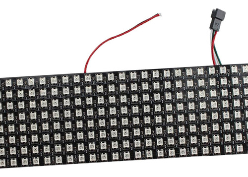Pantalla De Vídeo Led Rgb Con Panel De Píxeles De 8x32 Cm
