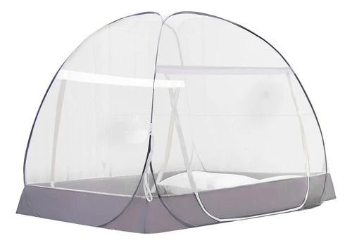 Mosquitera Mongola Para Yurtas, Cama Individual, Puerta Dobl