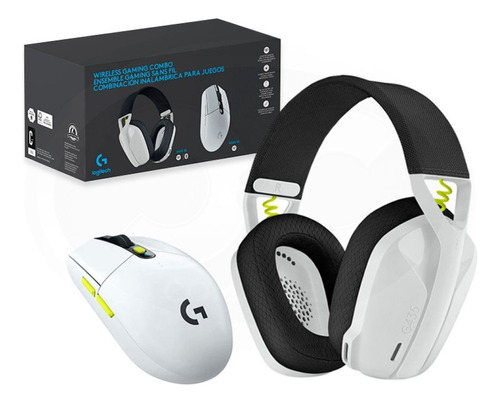 Combo Audífono Logitech Serie G G435 +mouse G305 Lightspeed 