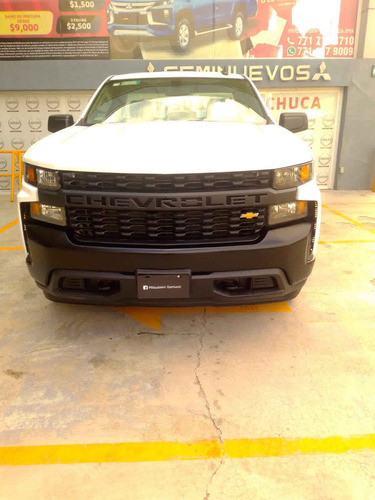 Imagen 2 de 11 de Chevrolet Silverado 2020 2p 1500 Wt Cr 4x2 A