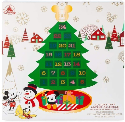 Disney Store Calendario De Adviento Con Mini Peluches