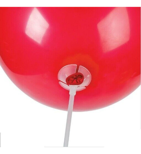 200pcs Popotes Porta Globo Base Burbuja 42cm Fiesta Evento