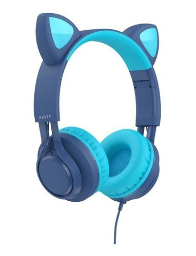 Auriculares Havit Con Orejas De Gato Y Microfono Hv-h225d