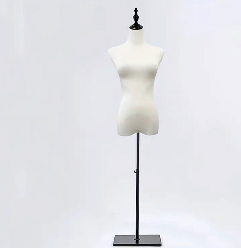 Maniquí Torso Para Exhibición De Ropa Blanco