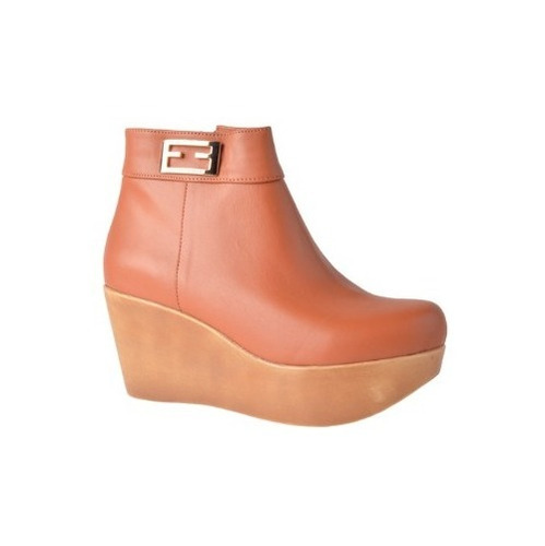 Botas Botitas De Mujer Botinetas De Cuero Rennes - Ferraro