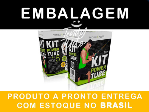 Imagem 3 de 7 de Elastico Academia Em Casa Exercicios Resistência Extensor