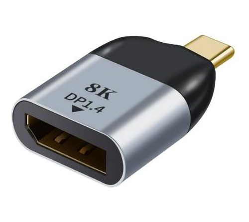 Adaptador Usb C A Displayport 1.4 3d Tipo C 8k 60hz/4k 120hz