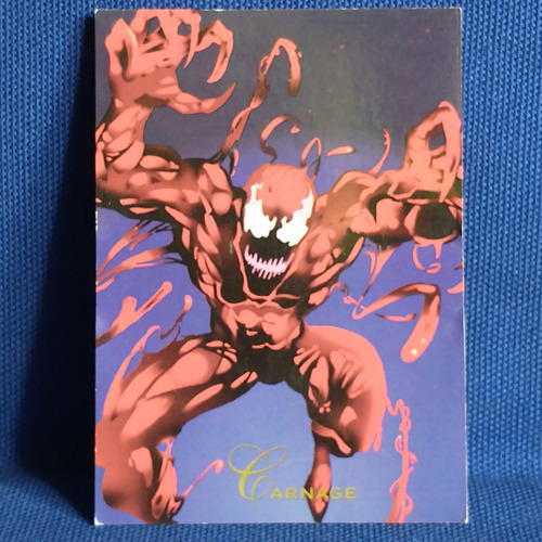 Pepsi Cards Carnage Part1 Marvel 1994 (Usado)
