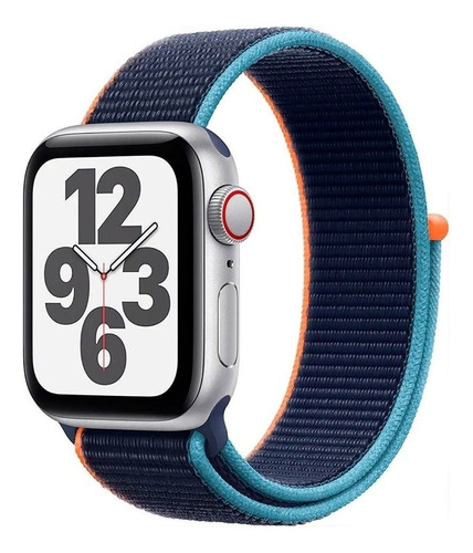 Reloj Smartwatch Apple Watch Se 44mm Wifi Bt Gps Sport Azul