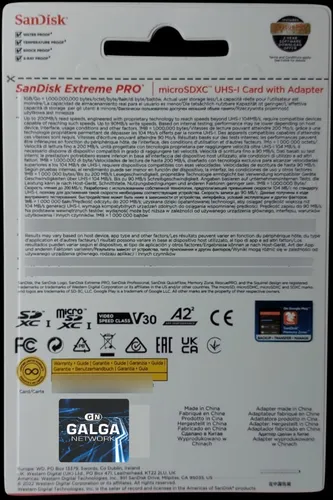 Sandisk micro shop sd extreme pro