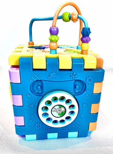 Juguete De Encastre Cubo Armable Didáctico Con Piano Musical