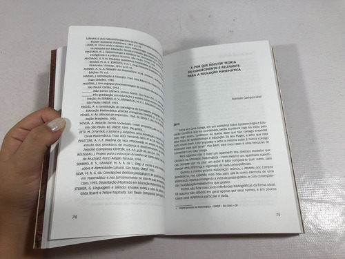 Livro Pesquisa Em Educação Matemática Unesp A114 (Usado)