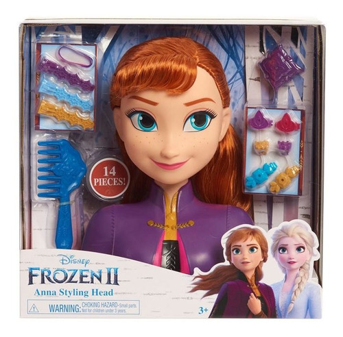 Anna Styling Head Disney Frozen 2 Cabeza Peinados Anna | Envío gratis