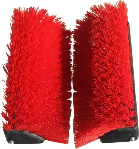 Cepillo Repuesto Para Estacion De Limpieza Calzado Rojo 1par