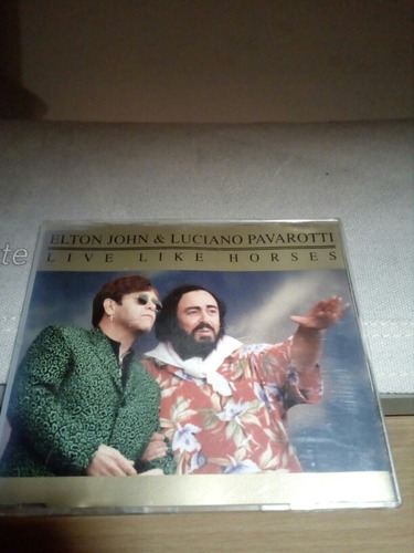 Cd Elton Jhon & Lucianl Pavarotti Estado Cd 9