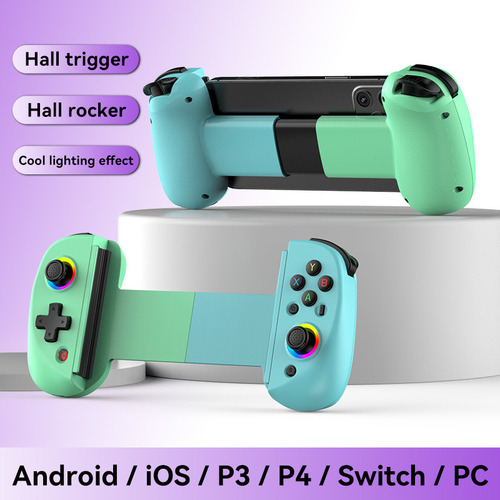 Joystick Telescópico De Control De Juegos D8 Con Luz Rgb