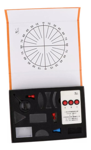 Kit De Lentes Ópticas Físicas, Equipo De Laboratorio