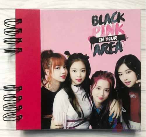 Cuaderno Artesanal De Black Pink / Kpop