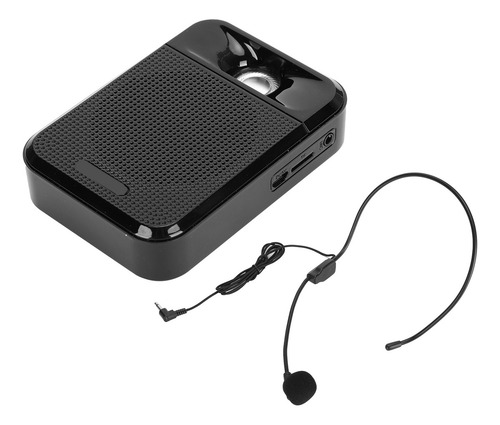 Micrófono Recargable Portátil Con Mini Amplificador De Voz