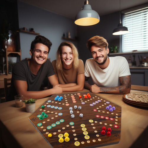Juego De Mesa Aggravation Extra Grande Wahoo, 4-6 Jugadores
