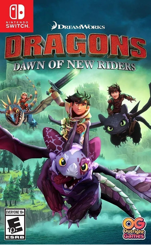 Imagen 1 de 3 de Dragons Dawn Of New Riders Dragones Nintendo Switch Sellado