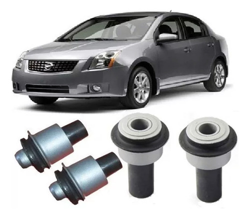 Kit 4 Buchas Quadro Nissan Sentra 2007 A 2012