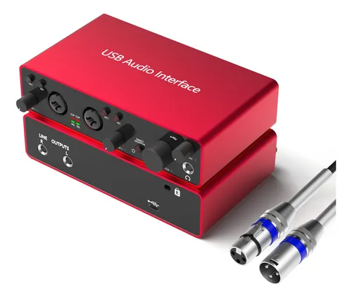 Interfaz De Audio 2i2 2ª Generación 48v Phantom Power