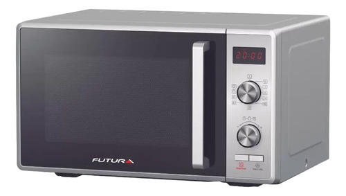 Microondas Futura 25l Grill 800w Plateado Febo