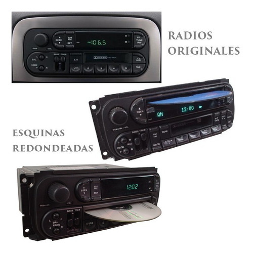 Imagen 2 de 5 de Adaptador Reproductor Dodge Ram 1500 2500 3500 4500 02-05