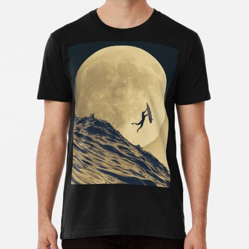 Remera As De Surf De La Luna Algodon Premium