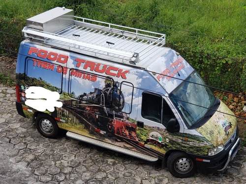 Food Truck Motor Home Fiat Ducato 2009 2.8 Jtd Longo Teto A