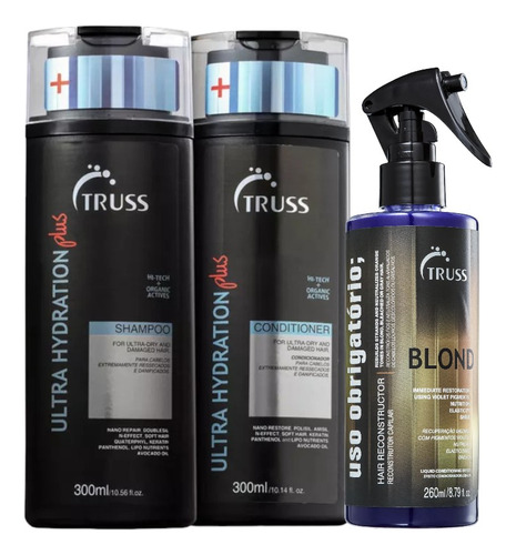 Ultra Hydration Plus Shamp Condic 300ml + Blond 260ml Truss