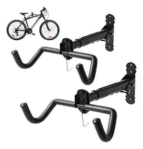 Uzelia Soporte Bicicletas Pared 2 Colgador Bicicleta Pared