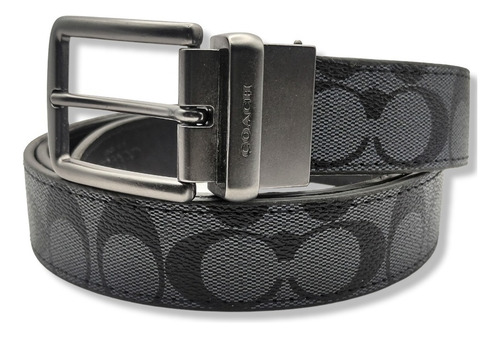 Cinturón Coach Reversible Doble Vista Unisex Troquelado