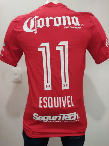 Jersey Toluca Match Worn Carlos Esquivel 11 Usado En Juego