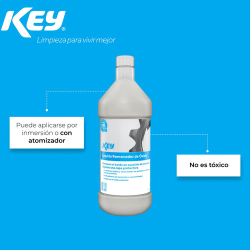 Líquido Removedor De Óxido Key 1lt