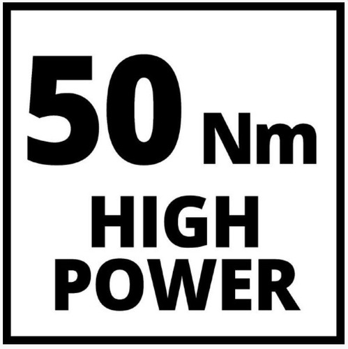 Taladro percutor atornillador inalámbrico de 13mm Einhell TE-CD 18/50 Li-i BL Kit 18V + 2 baterías de 2Ah + accesorios con maletín de transporte 200V - 250V 50Hz/60Hz