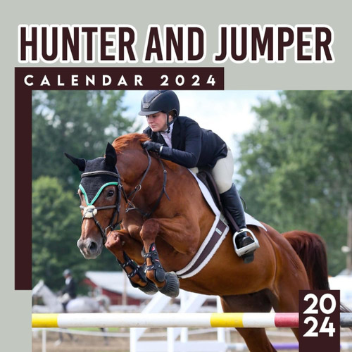 Libro: Hunter And Jumper Calendar: Animals Calendar 2024 Fro